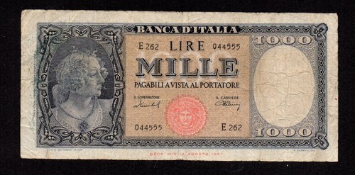 Rarissima mille 1000 - mille, lire