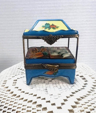Carrello porta verdure blu
