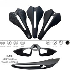 Sella da strada in pelle fibra