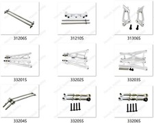 Alloy Upgrade parts silver For