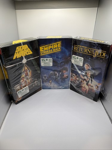Star wars original - wars, vhs