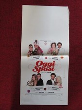 OGGI SPOSI ITALIAN LOCANDINA