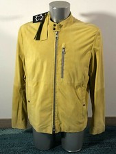 Giacca Camoscio Svezia Giallo