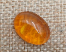 AMBRA NATURALE  CABOCHON 18 MM - LISCIO