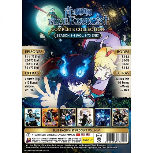 Blue exorcist season vol - 1-4,