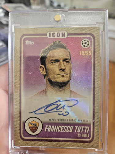 Francesco totti autografo - francesco,