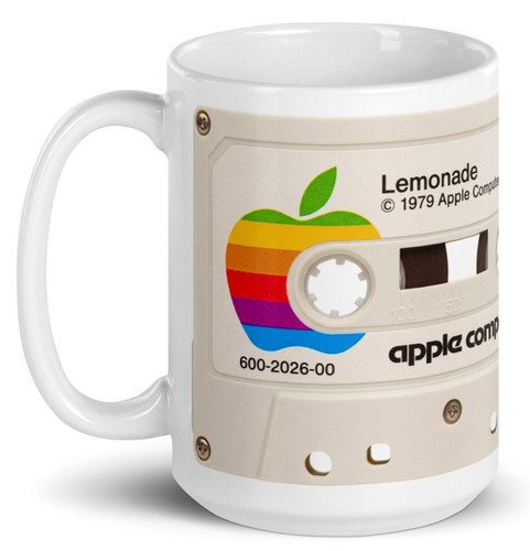 Tazza gioco vintage apple - gioco,