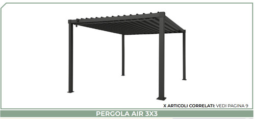 Pergola bioclimatica air - pergola,
