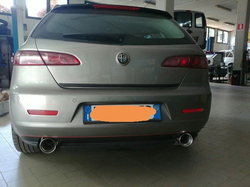 Doppio scarico alfa 159 - alfa,