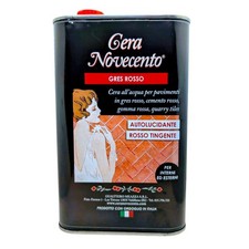 Cera Novecento Liquida Per Gres ROSSO Tingente 1 lt autolucidante