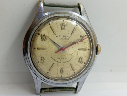 Vintage welsbro cal orologio - welsbro, cal.