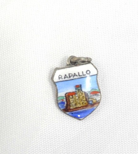 Antico charm smalto - charm, dipinto