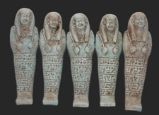 5 RARA ANTICA STATUE EGIZIA