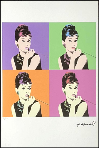 Andy warhol audrey hepburn - hepburn, *