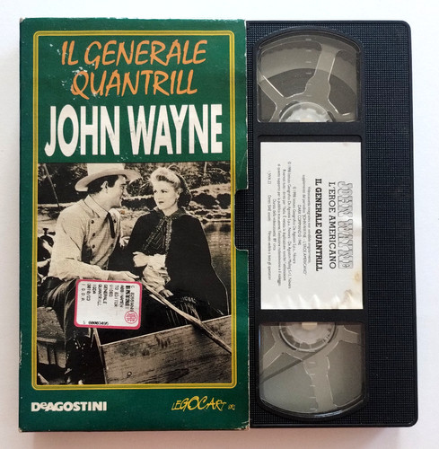 Vhs generale quantrill film - vhs, il