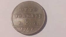 8 tornesi ferdinando IV 1796 qspl