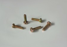 5x Vite Testa Pan M4x16 Giallo