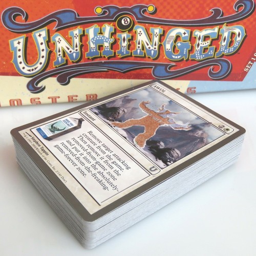 Unhinged set comune 55 carte - ~,