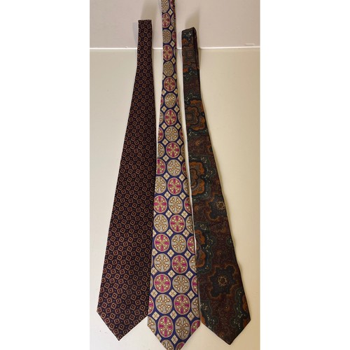 Vintage silk tie lot - tie, oscar