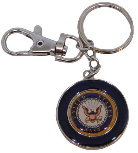 Portachiavi emblema navy - us,