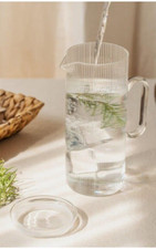 CARAFFA ACQUA IN VETRO CON
