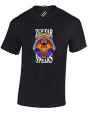 ZOLTAR PARLA T-SHIRT UOMO DIVERTENTE BIG TOM DESIGN RETRÒ CLASSICO HANKS SCHERZO (COL)
