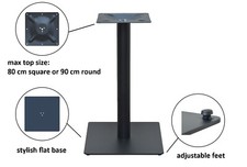 base tavolo piano in ghisa