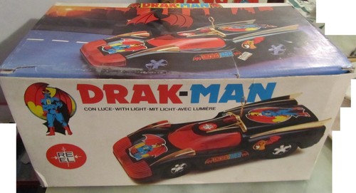 Reel drak man - drak-man, car