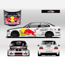 BMW E36 M3 livrea RedBull per