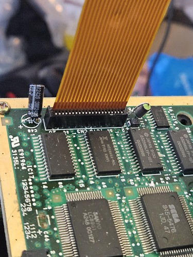 Sega mega modello scheda - modello,