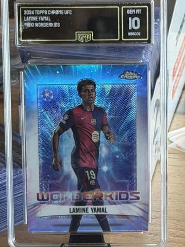 Topps chrome lamine yamal - chrome,