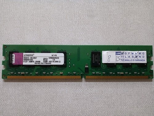 Kingston 2gb ddr3 1333 - kingston,