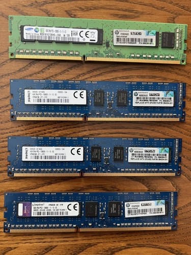 Ram ddr3 pc3 10600e - gb, pc3-10600e