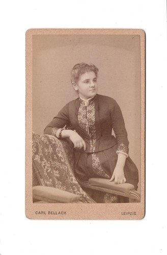 Foto cdv ritratto donna - ritratto,