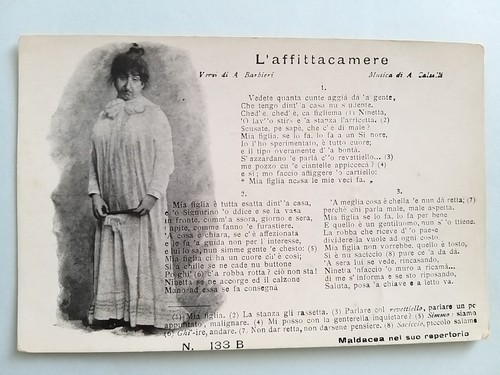 Cartoline musicali bideri - cartoline,