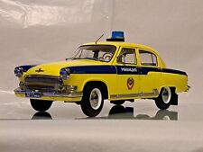 Modellino pressofuso auto polizia scala 1/18 1969 GAZ M-21R VOLGA USSR 