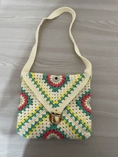 Borsa Donna Uncinetto Fatta A