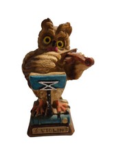 Statuetta Gufo che Suona Il
