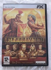 IMPERIUM IMPERIVM III LE GRANDI BATTAGLIE DI ROMA + LIBRETTO ITALIANO 2005 GAMES