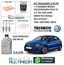 TAGLIANDO 3 FILTRI CANDELE E