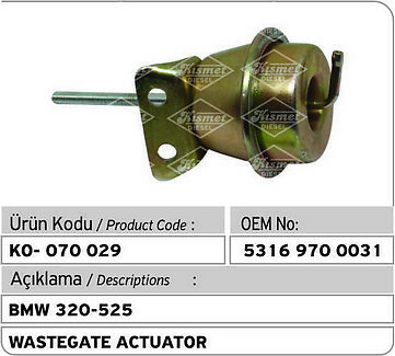 Attuatore wastegate - attuatore,