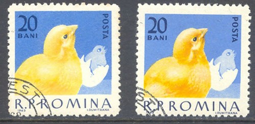 Romania 1963 pollame pulcini - 1963,