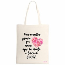 borsa poliestere ecru34x39