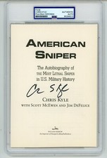 Chris Kyle ~ Firma firmata
