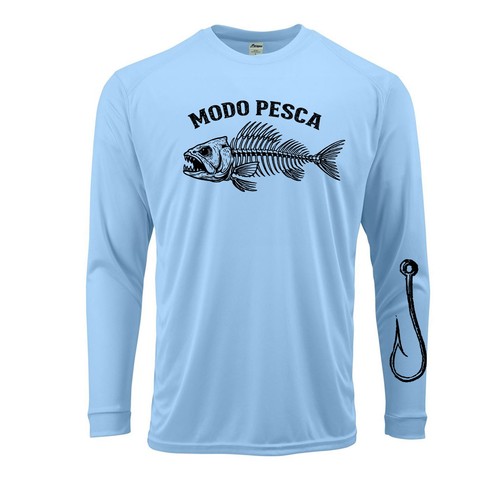 Shirt modo pesca pesce - pesca,