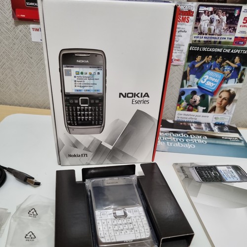 Nokia e71 new white - new,