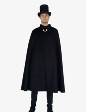 Tabarro in lana Belle Epoque - Mantello confezionato sartorialmente a Venezia