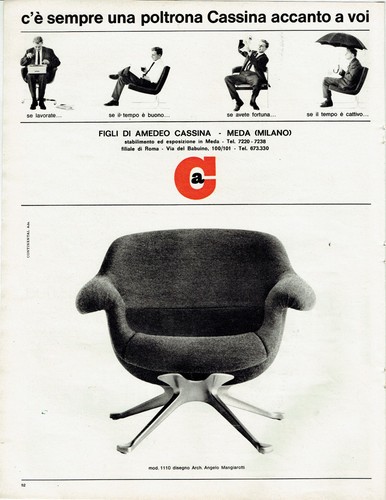 Poltrona cassina modello - cassina,