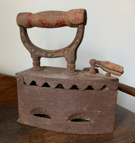 Antico ferro stiro a - ferro, da