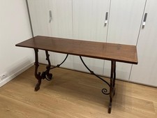 Splendids consolle In Legno E Ferro Battuto epoca primi '800